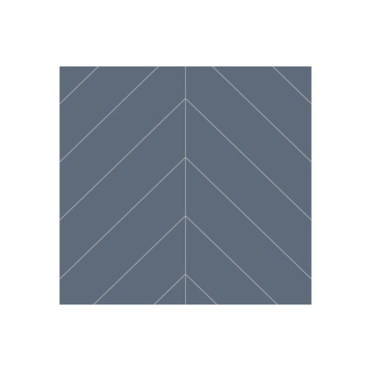 Urban - Dusty Blue (Chevron)