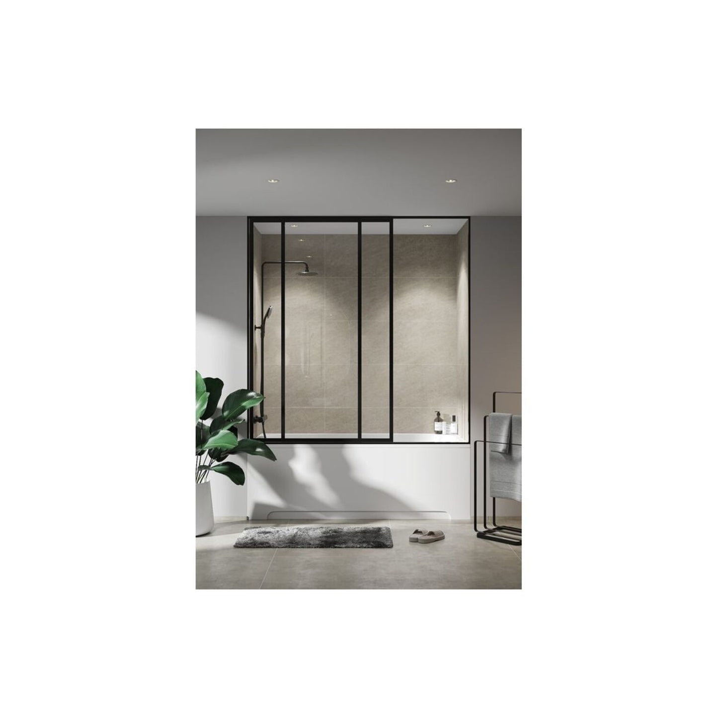 Scandinavian - Grey Sahara (Tile Effect)