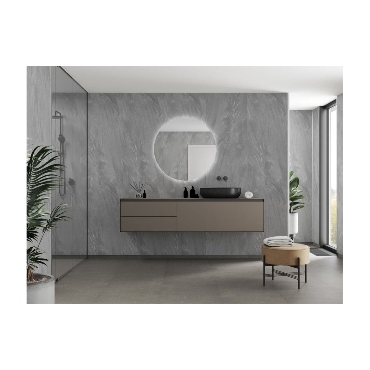 Signature - Grey Stone (Plain Panel)
