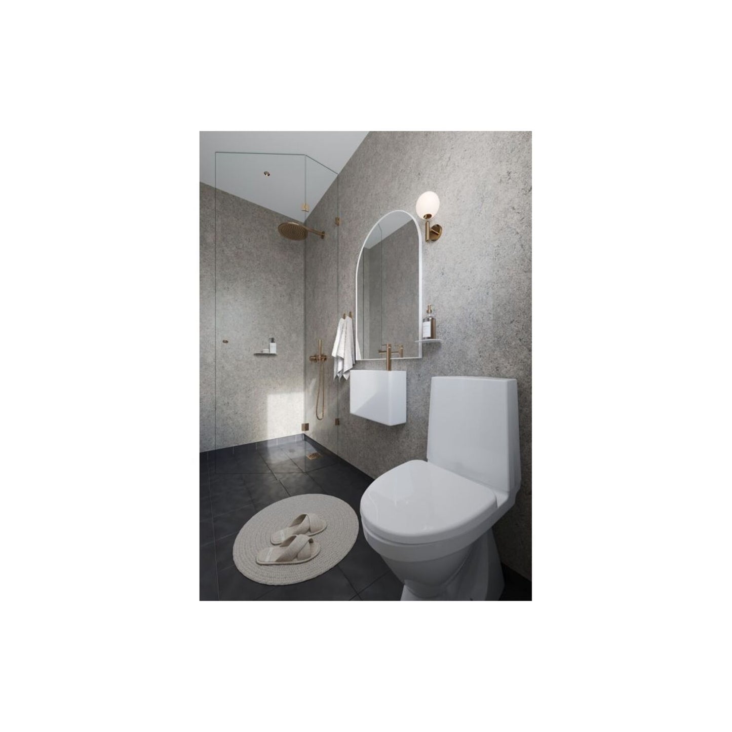 Stone - Rustic Granite (Plain Marble)