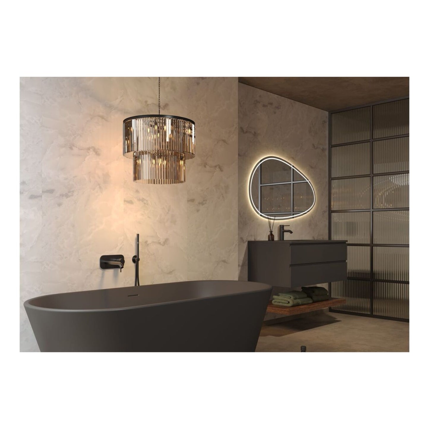 Stone - Arctic Onyx (Plain Marble)