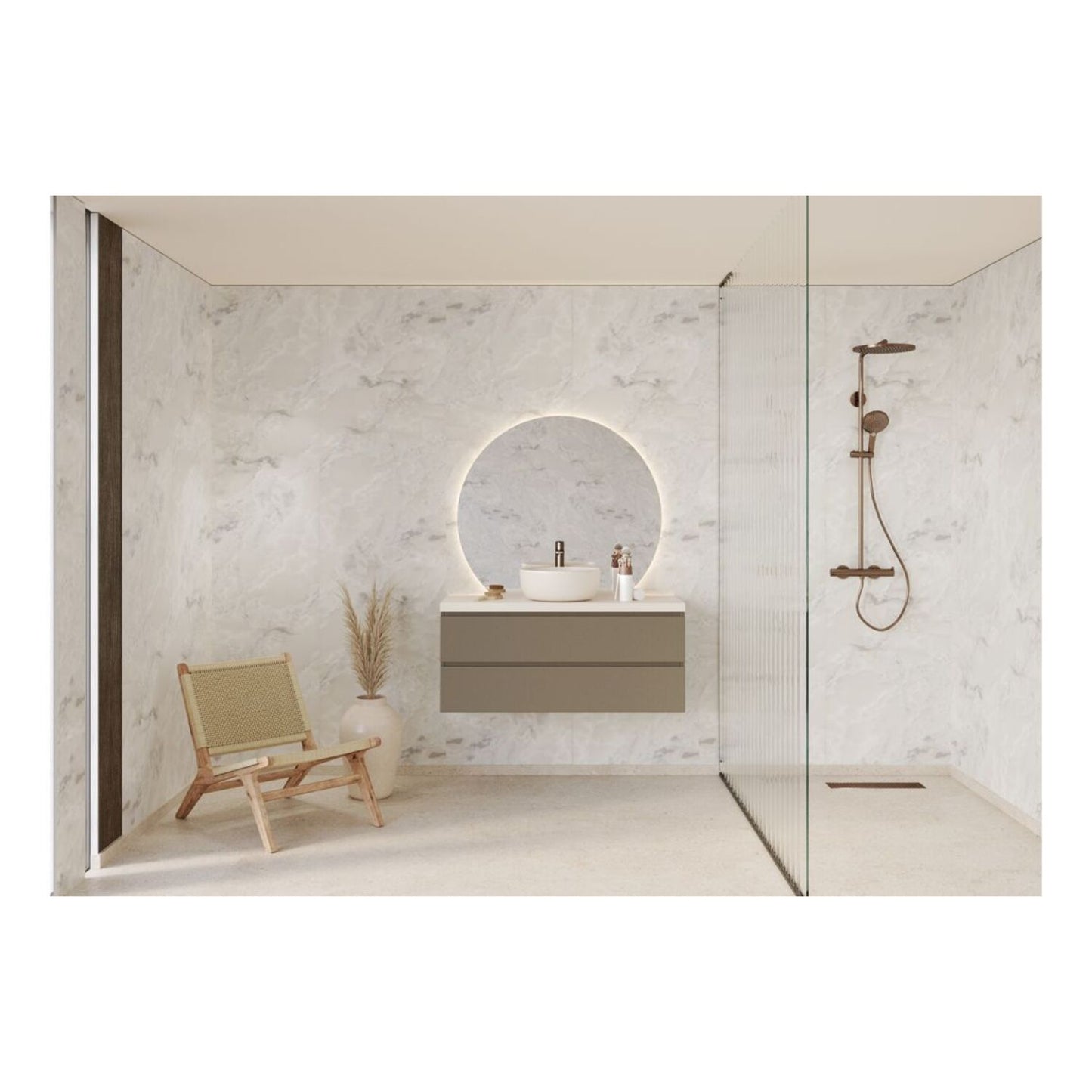 Stone - Arctic Onyx (Plain Marble)
