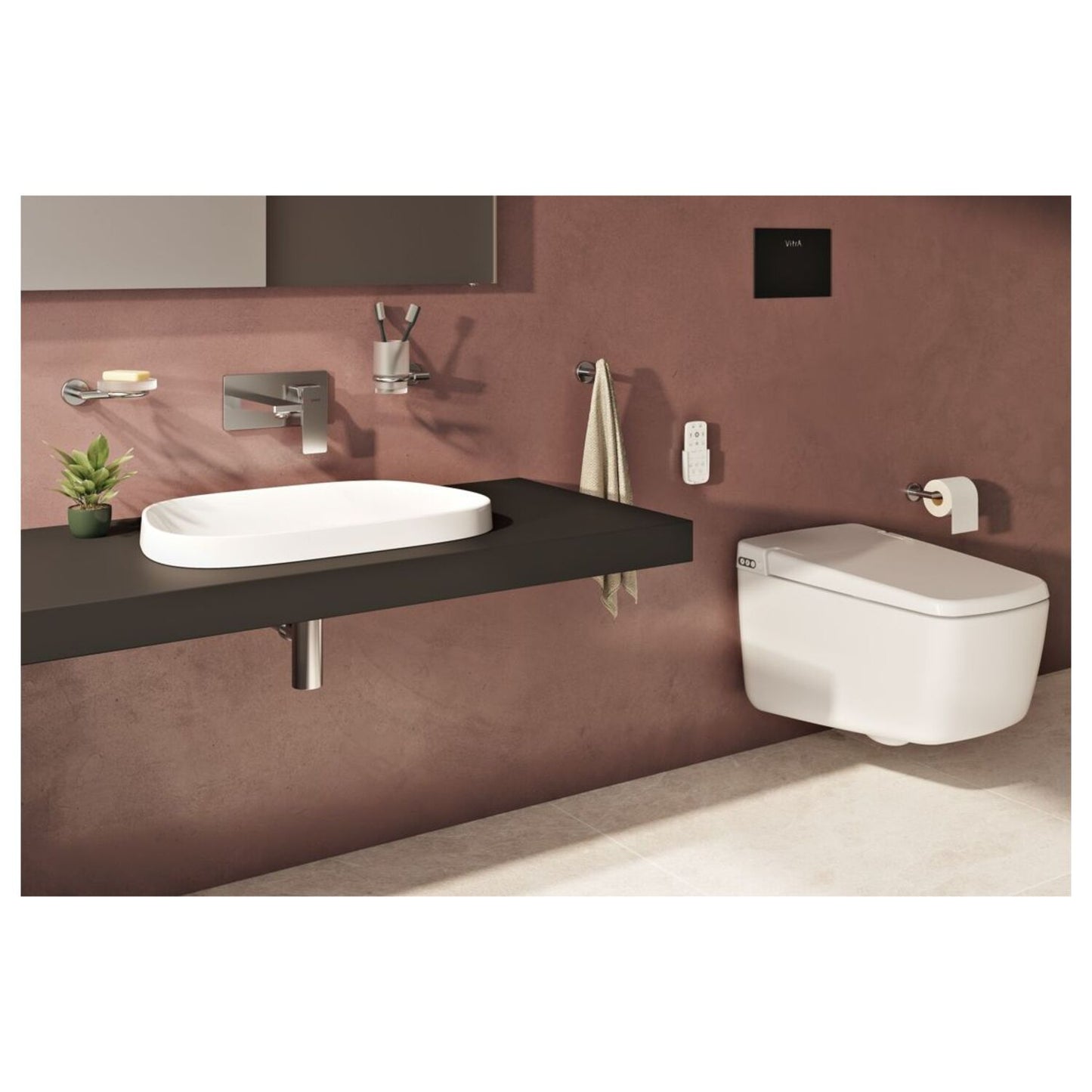 VitrA Minimax S Bathrobe Hook - Chrome