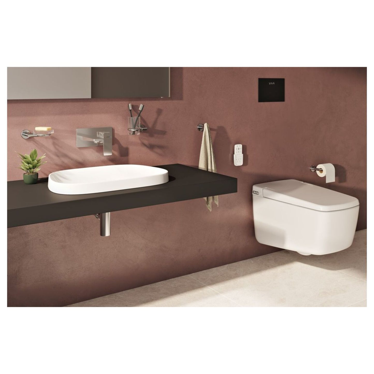 VitrA Minimax S Bathrobe Hook - Chrome
