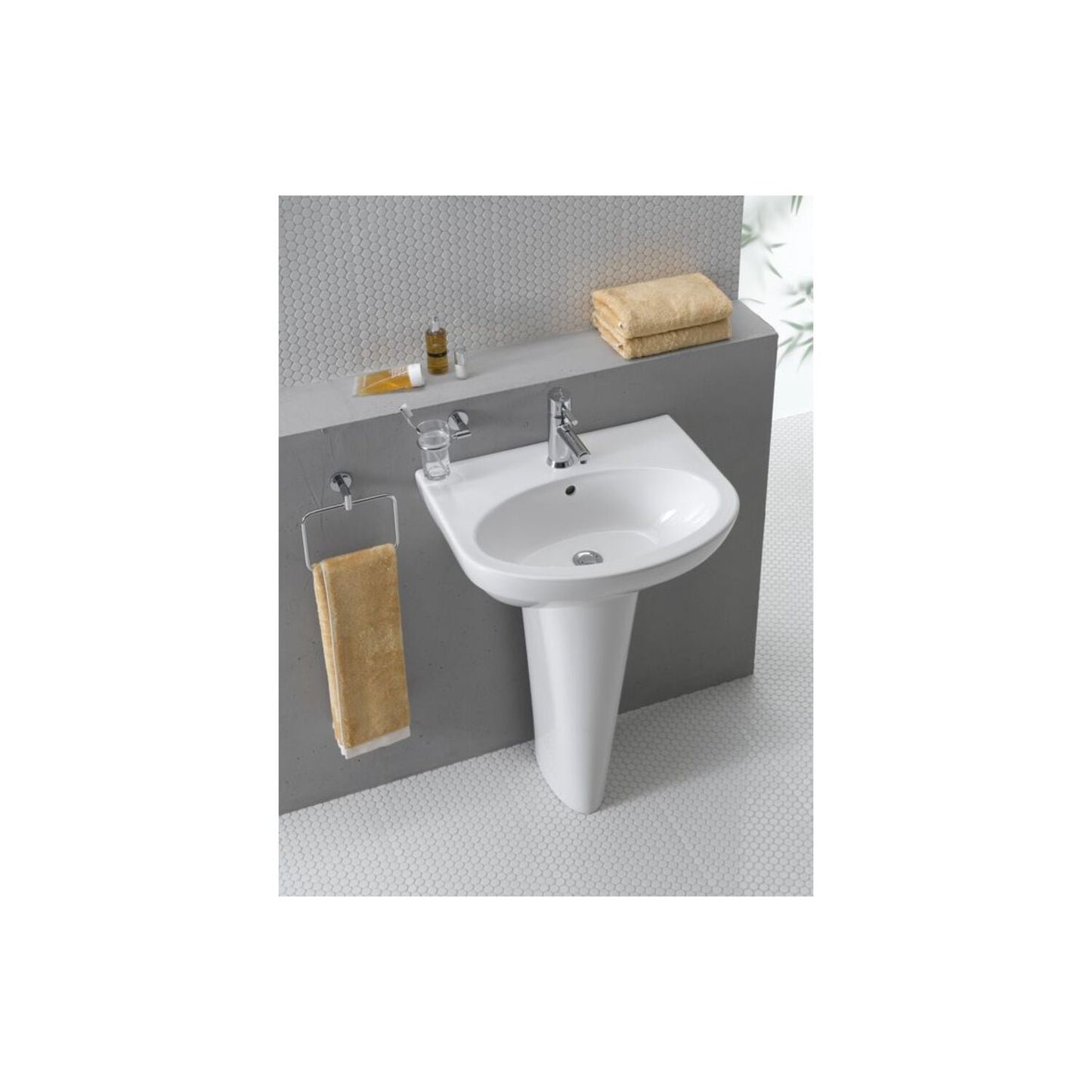 VitrA Minimax S Towel Ring - Chrome
