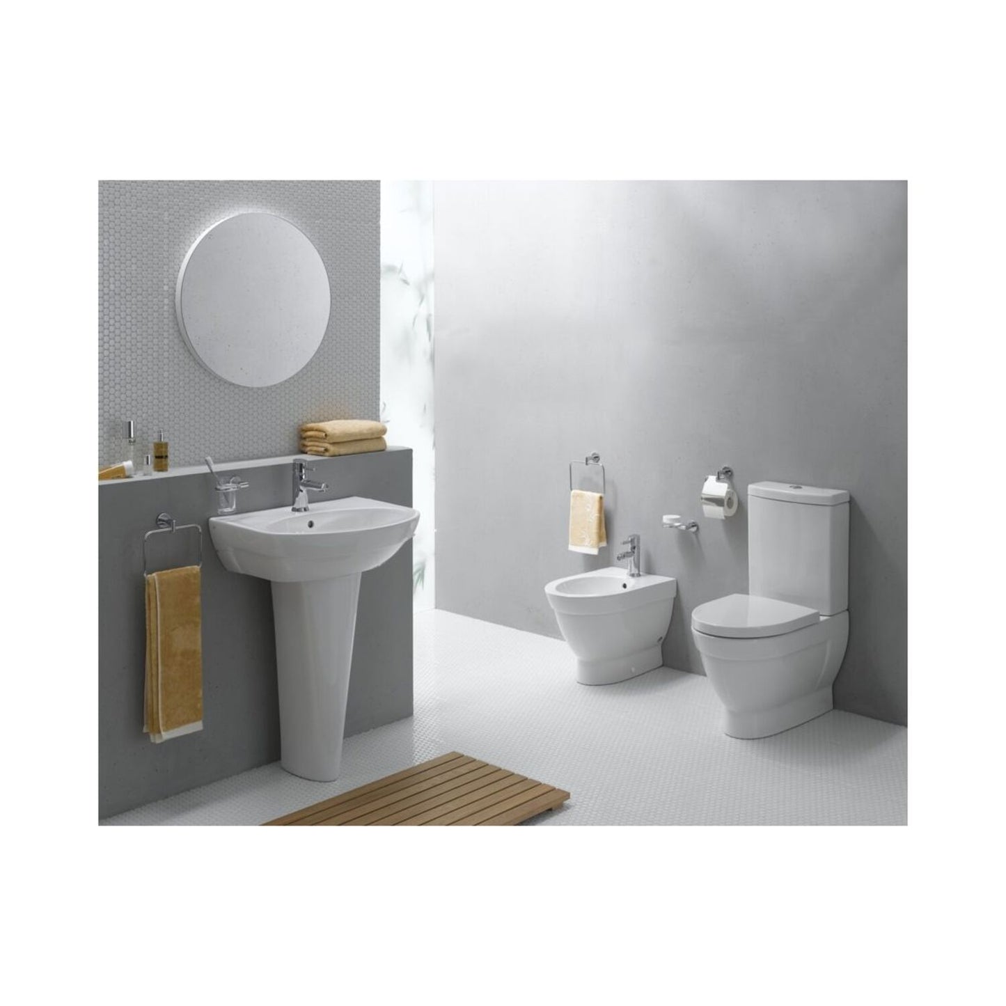 VitrA Minimax S Towel Ring - Chrome