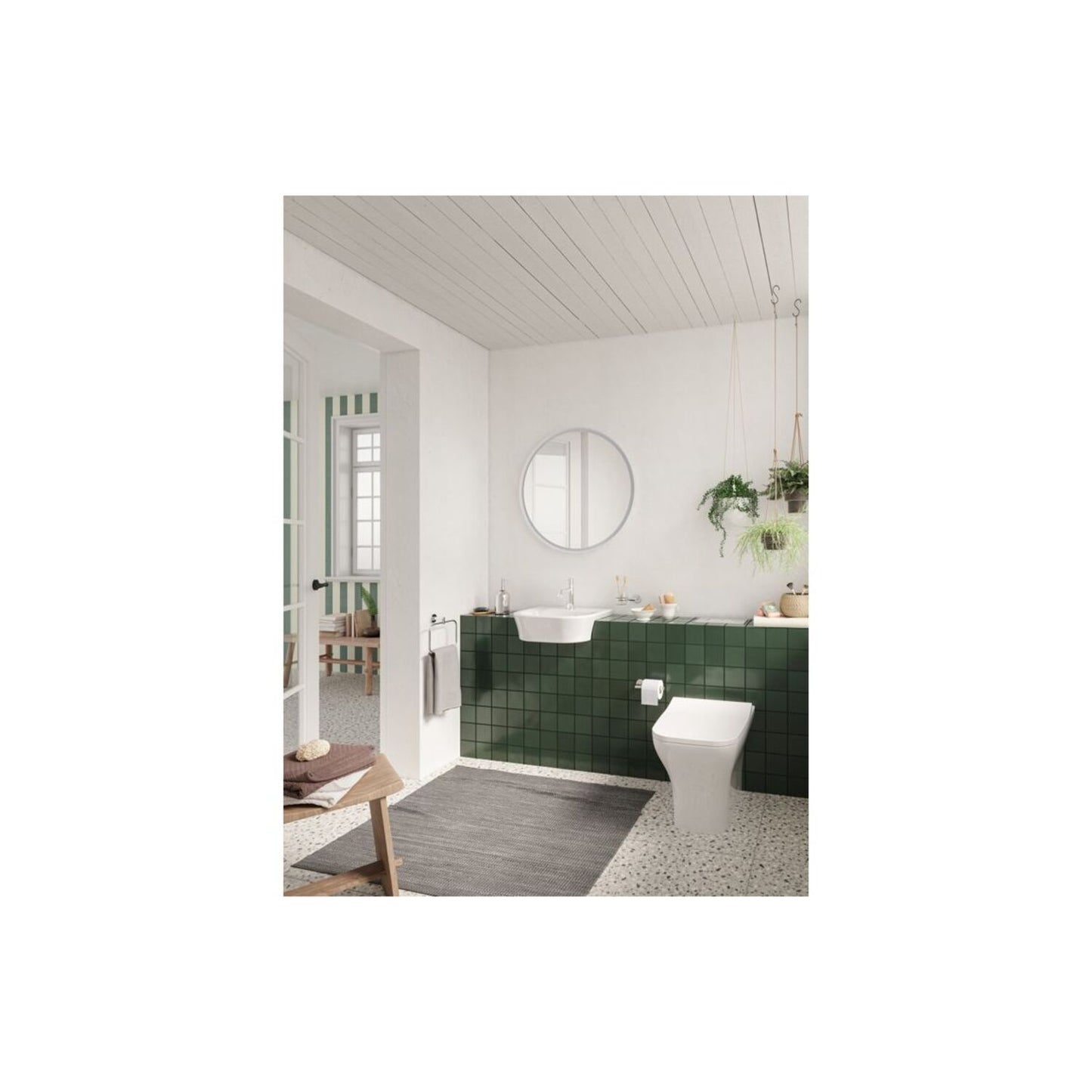 VitrA Minimax S Towel Ring - Chrome