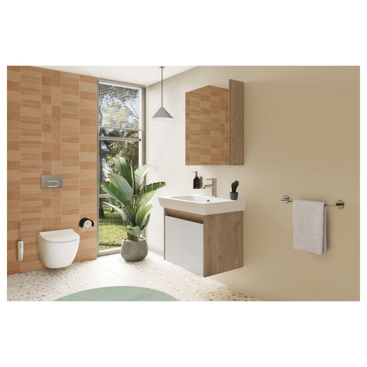 Vitra Origin Free Standing WC Brush Holder