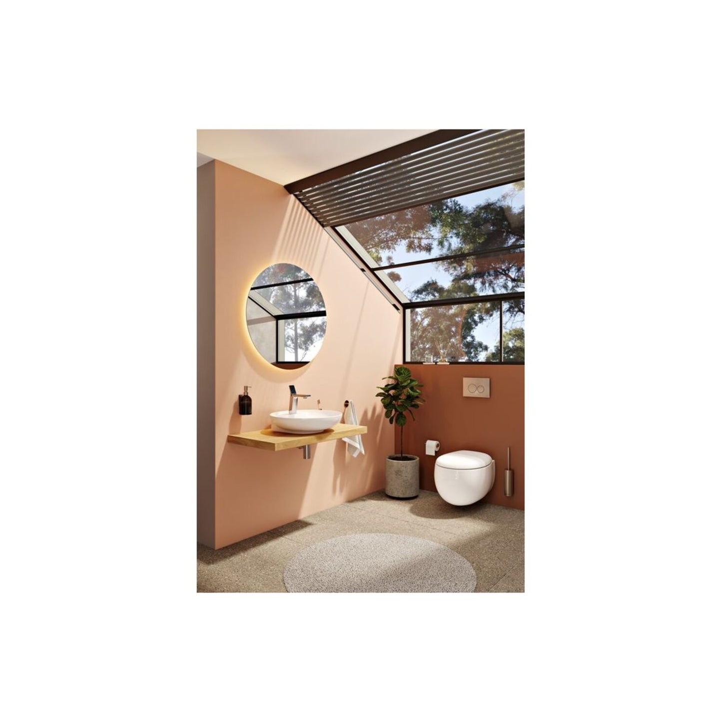 Vitra Origin Wall Mounted WC Brush Holder