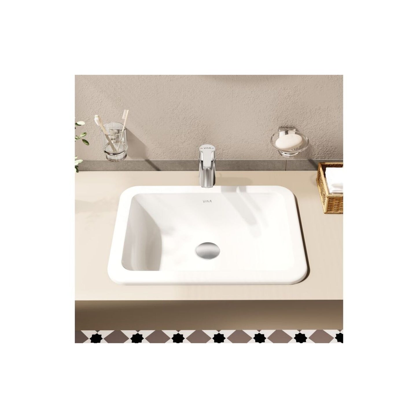 VitrA Q-Line Soap Dish - Chrome