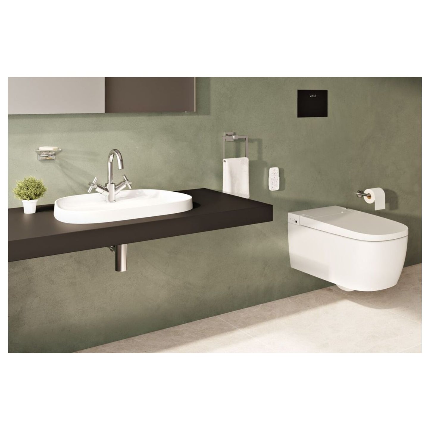 VitrA Minimax S Soap Dish - Chrome