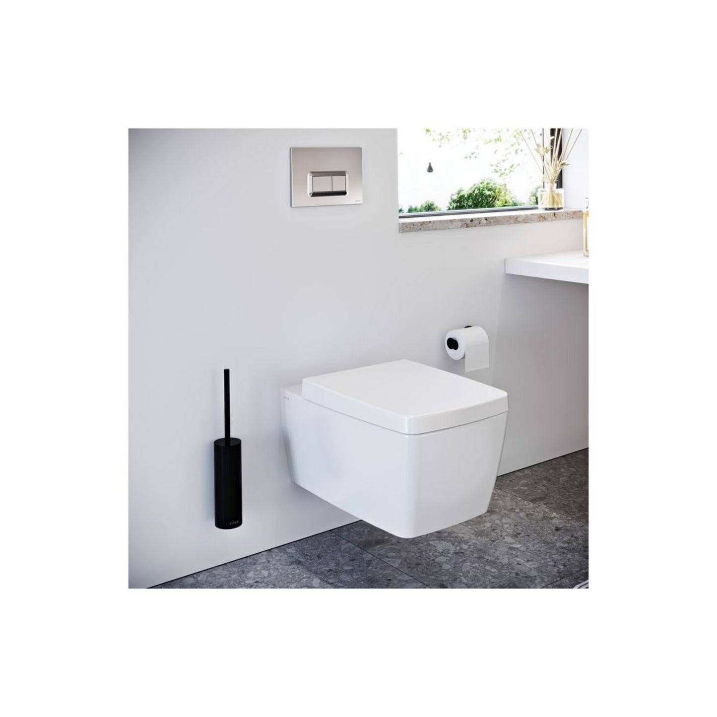 Vitra Origin Wall Mounted WC Brush Holder