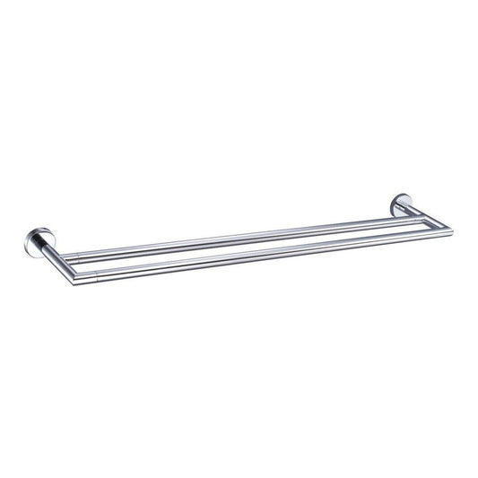 VitrA Minimax S Double Towel Rail - Chrome