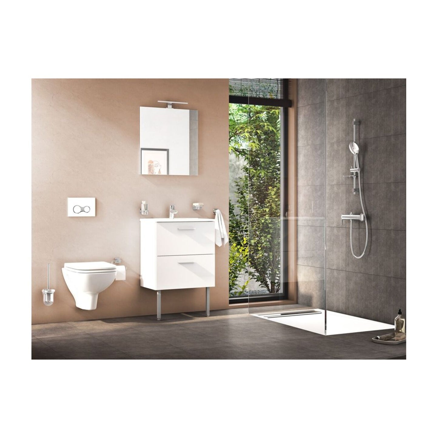 VitrA Q-Line Bathrobe Holder - Chrome