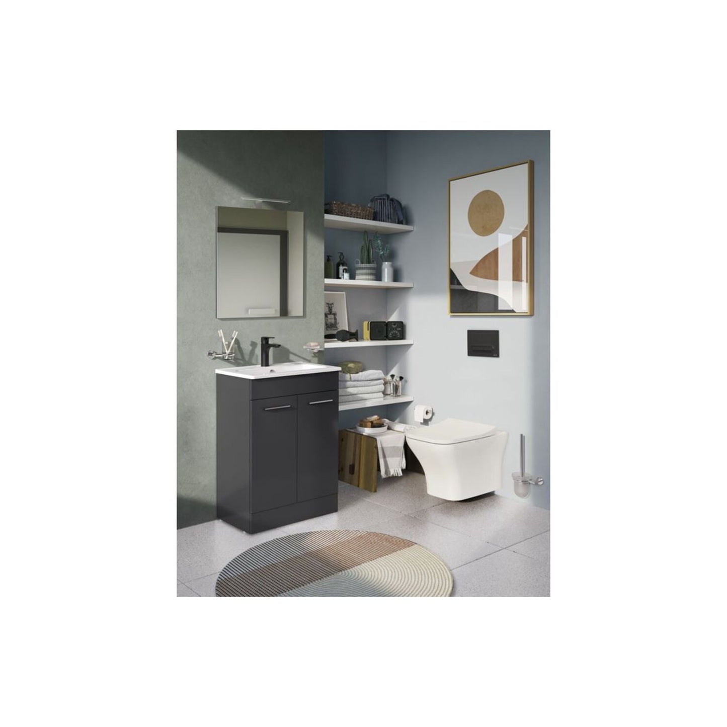 VitrA Minimax S Toothbrush Holder - Chrome