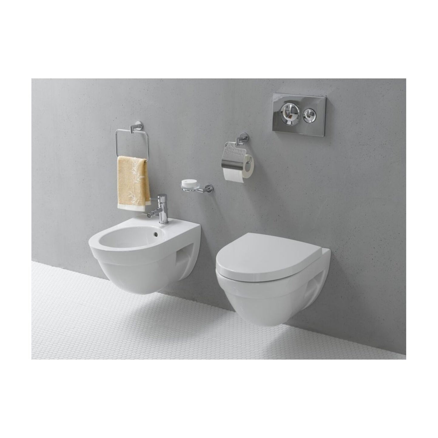 VitrA Minimax S Toilet Roll Holder - Chrome