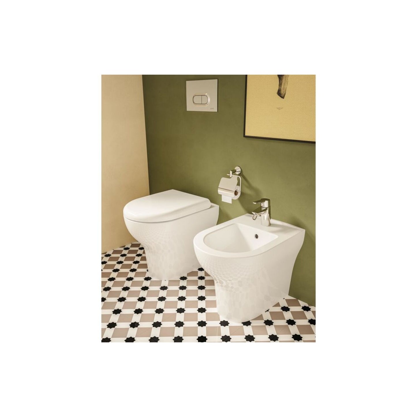 VitrA Minimax S Toilet Roll Holder - Chrome