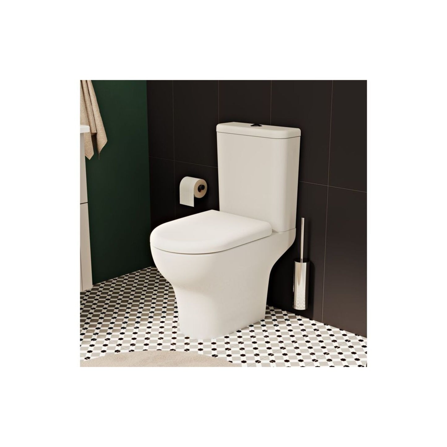 Vitra Origin Wall Mounted WC Brush Holder