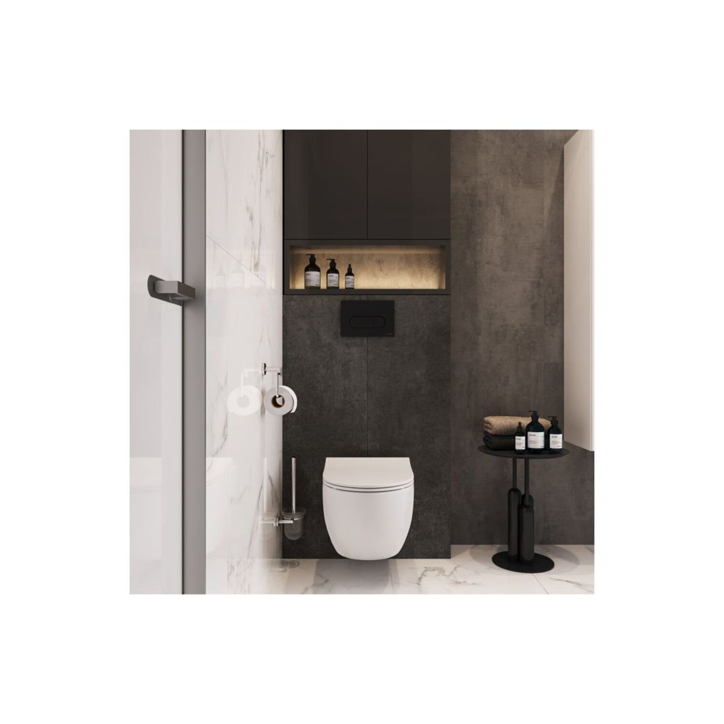 Vitra Loop Round Flush Plate