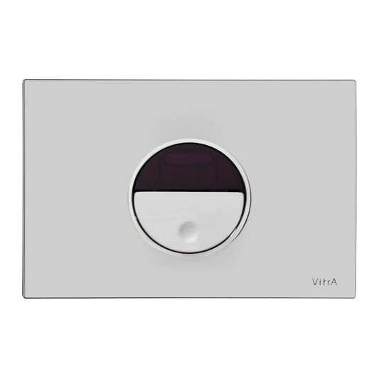 VitrA Pro Photocelled Flush Plate Control Panel - Shiny Chrome