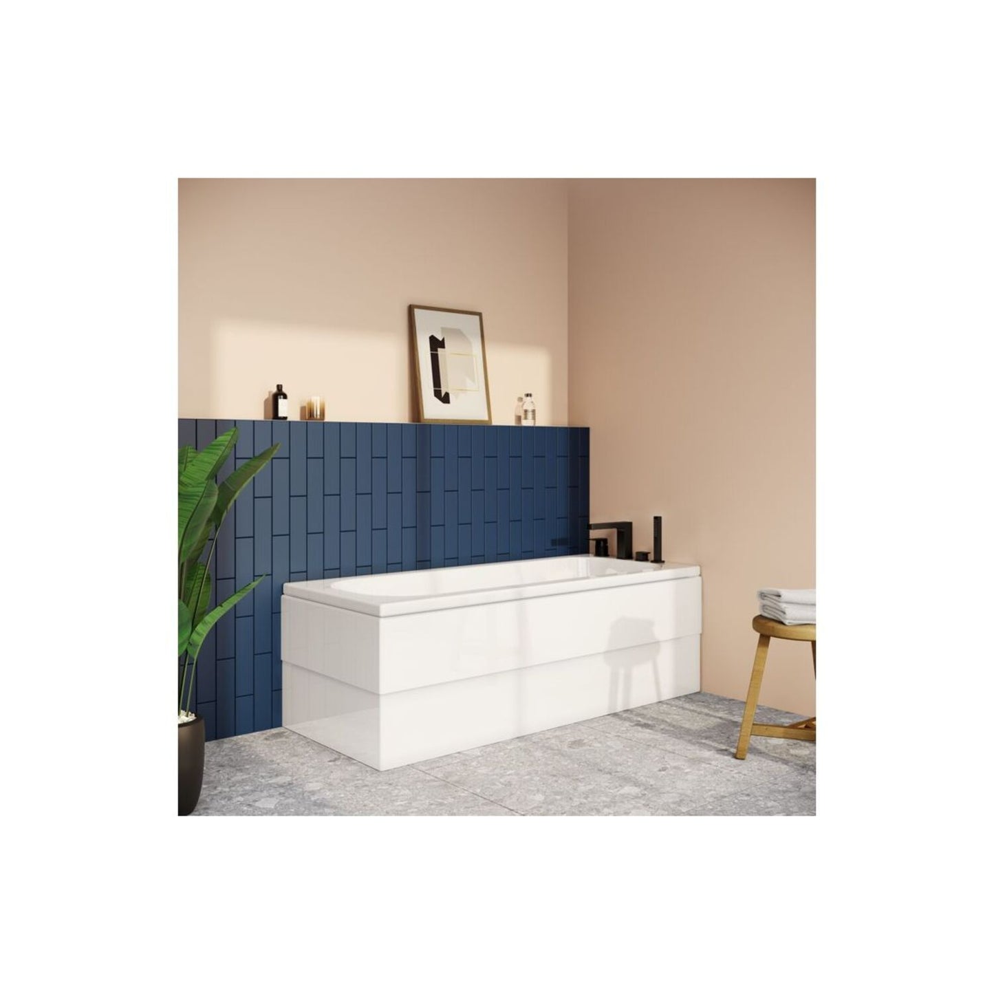 Vitra Optima 0 Tap Hole Standard Bath
