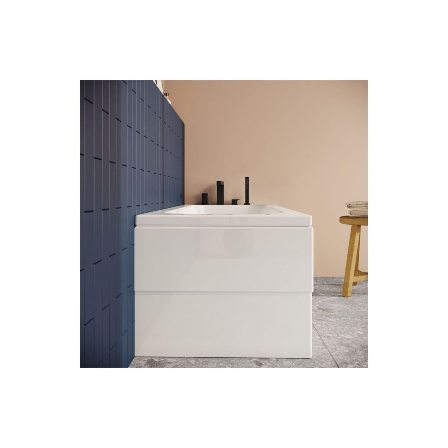 Vitra Optima 0 Tap Hole Standard Bath
