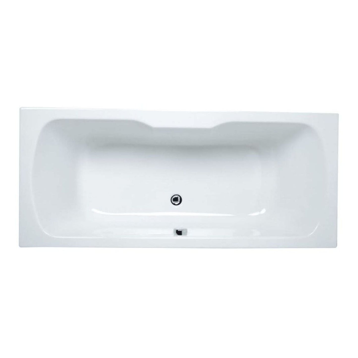 VitrA Optima 0 Tap Hole Double Ended Bath 1700X750mm