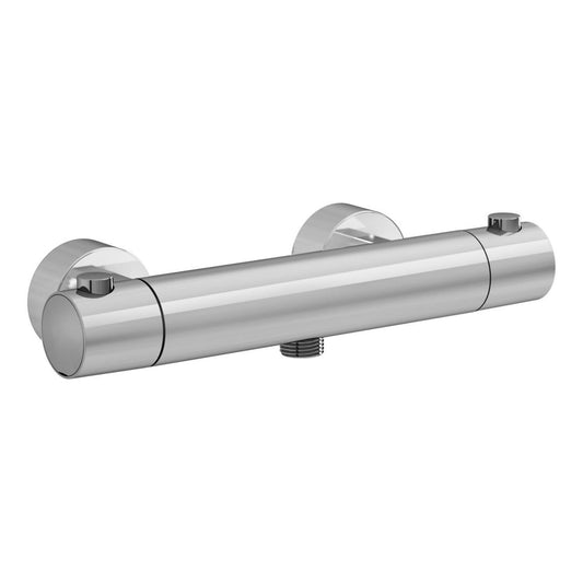 VitrA Aquaheat Wall Mounted Shower Mixer - Chrome