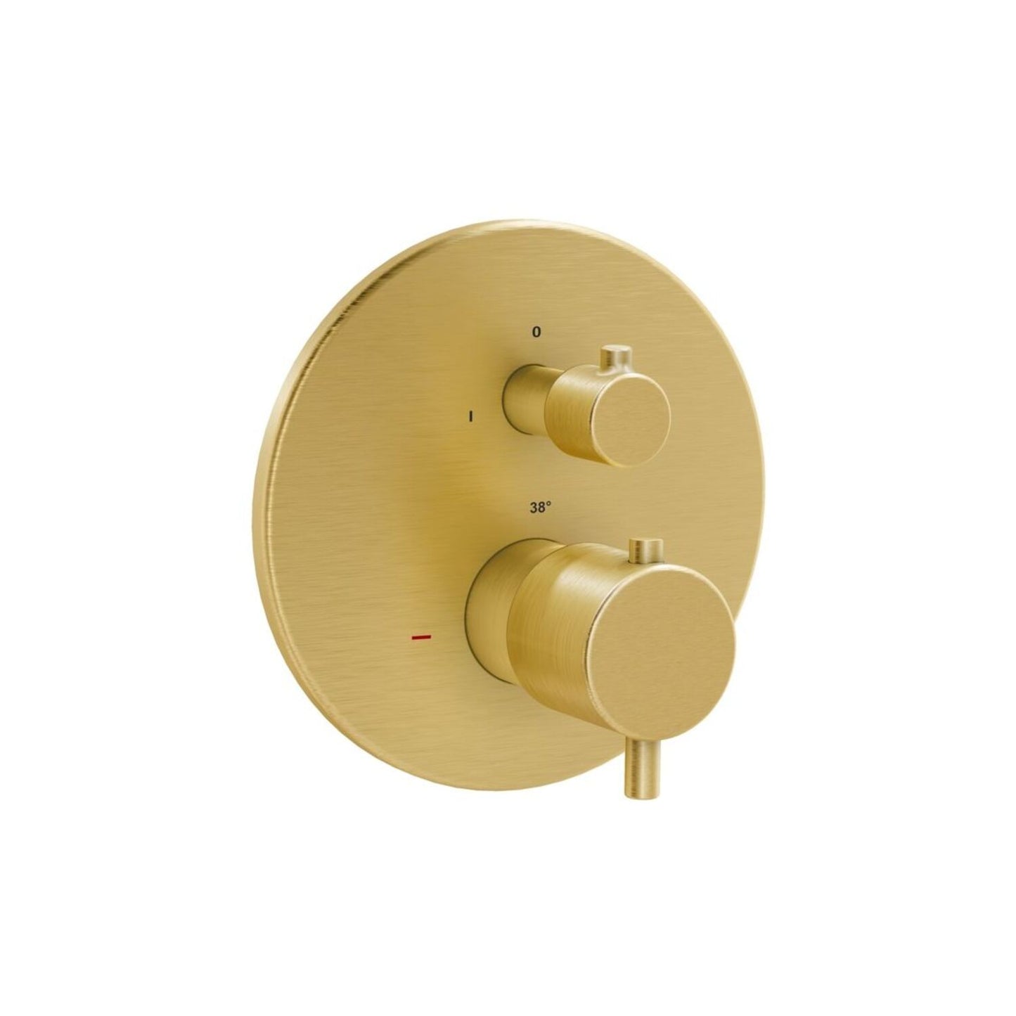 Vitra Root Round Integrated Thermostatic Bath/Shower Mixer Valve