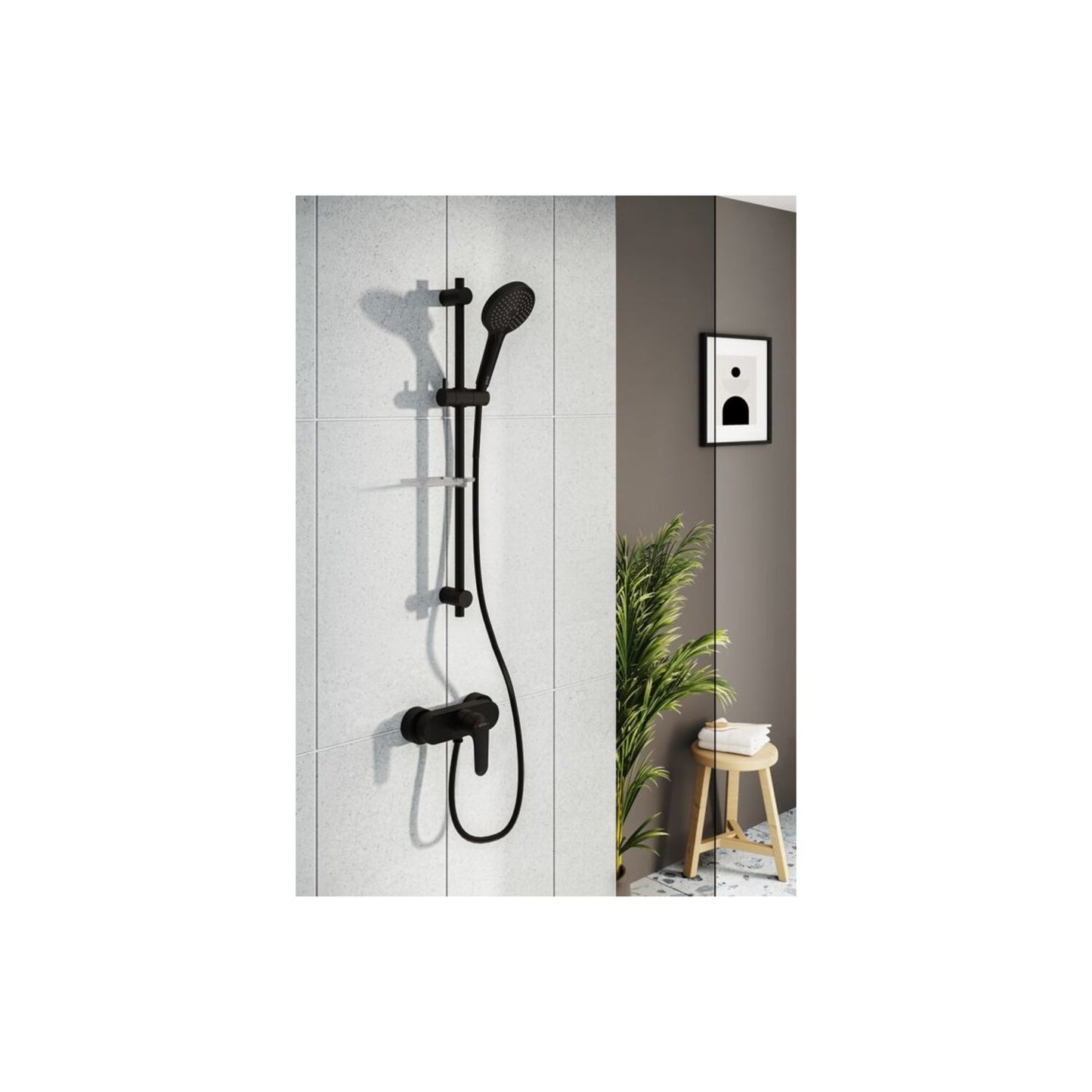 Vitra Root Round Wall Mounted Shower Mixer