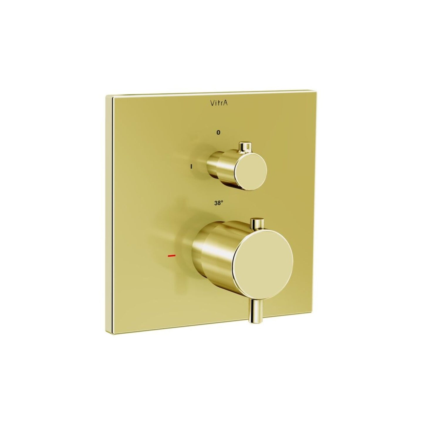 Vitra Root Square Integrated Thermostatic 1-WAY Shower Mixer Valve