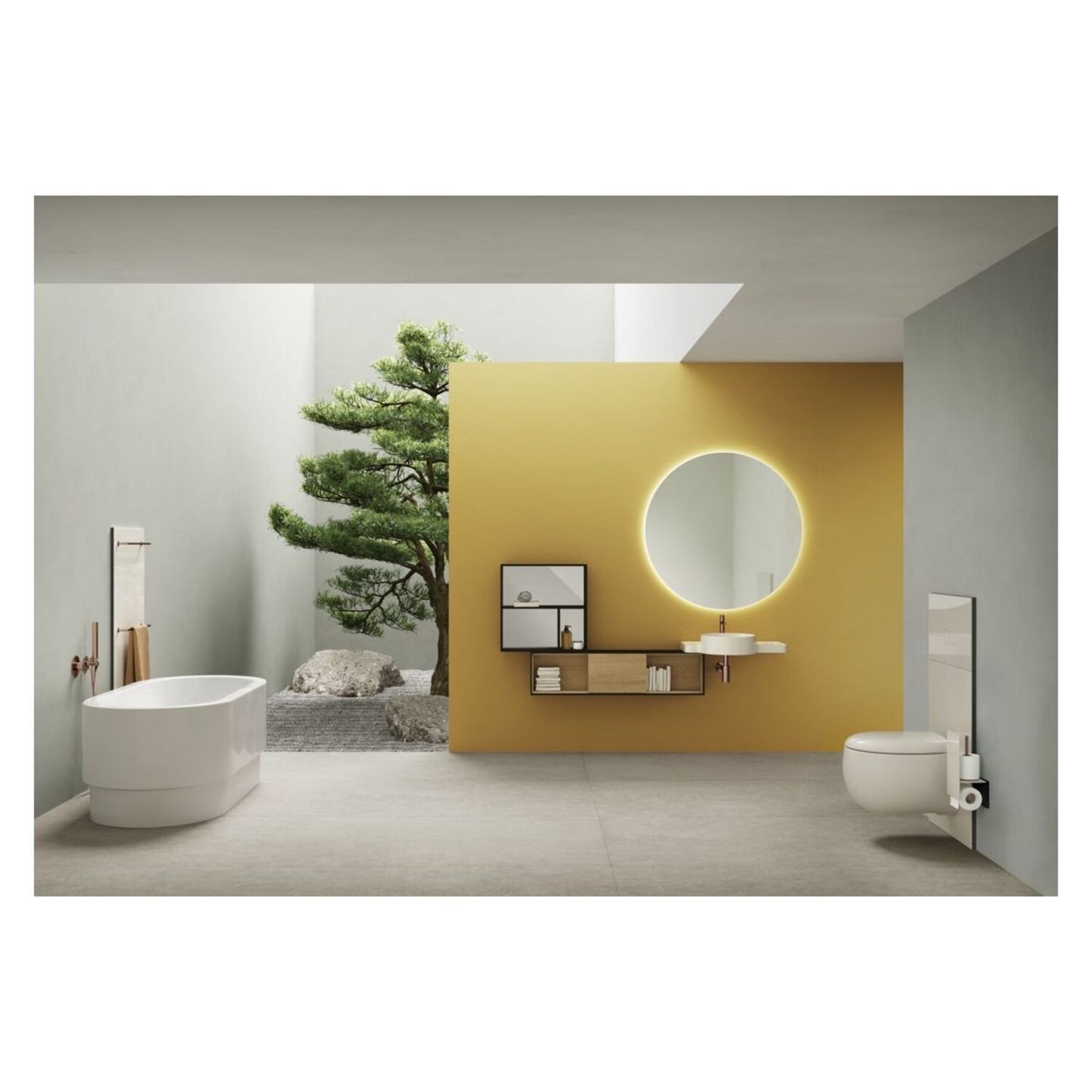 VitrA Minibox Concealed Valve for Built-in Showers (1-Way)