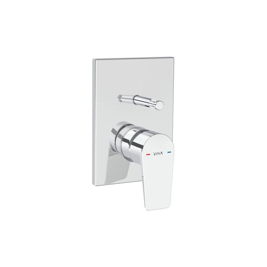 Vitra Flow Square Integrated Bath Mixer Valve