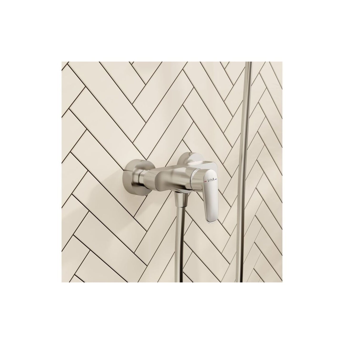 Vitra Flow Soft Wall Mounted Shower Mixer