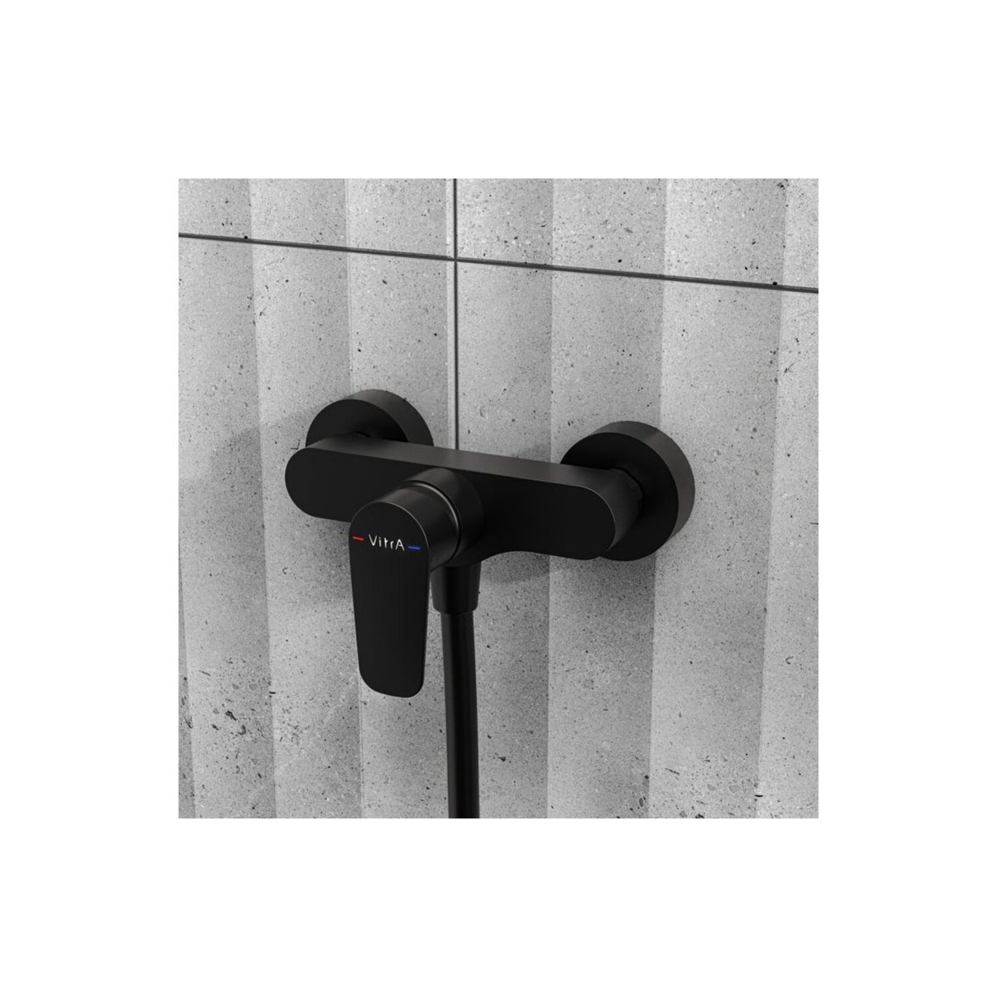 Vitra Flow Soft Wall Mounted Shower Mixer
