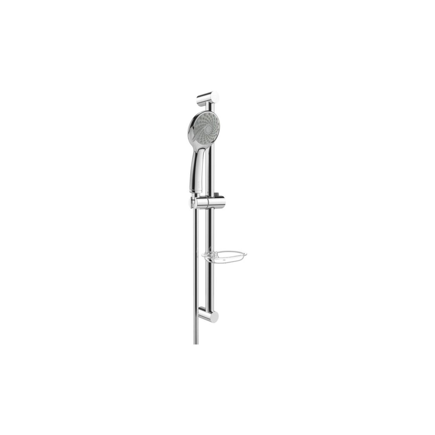 VitrA Samba 3-Function Hand Shower w/Slide Rail - Chrome