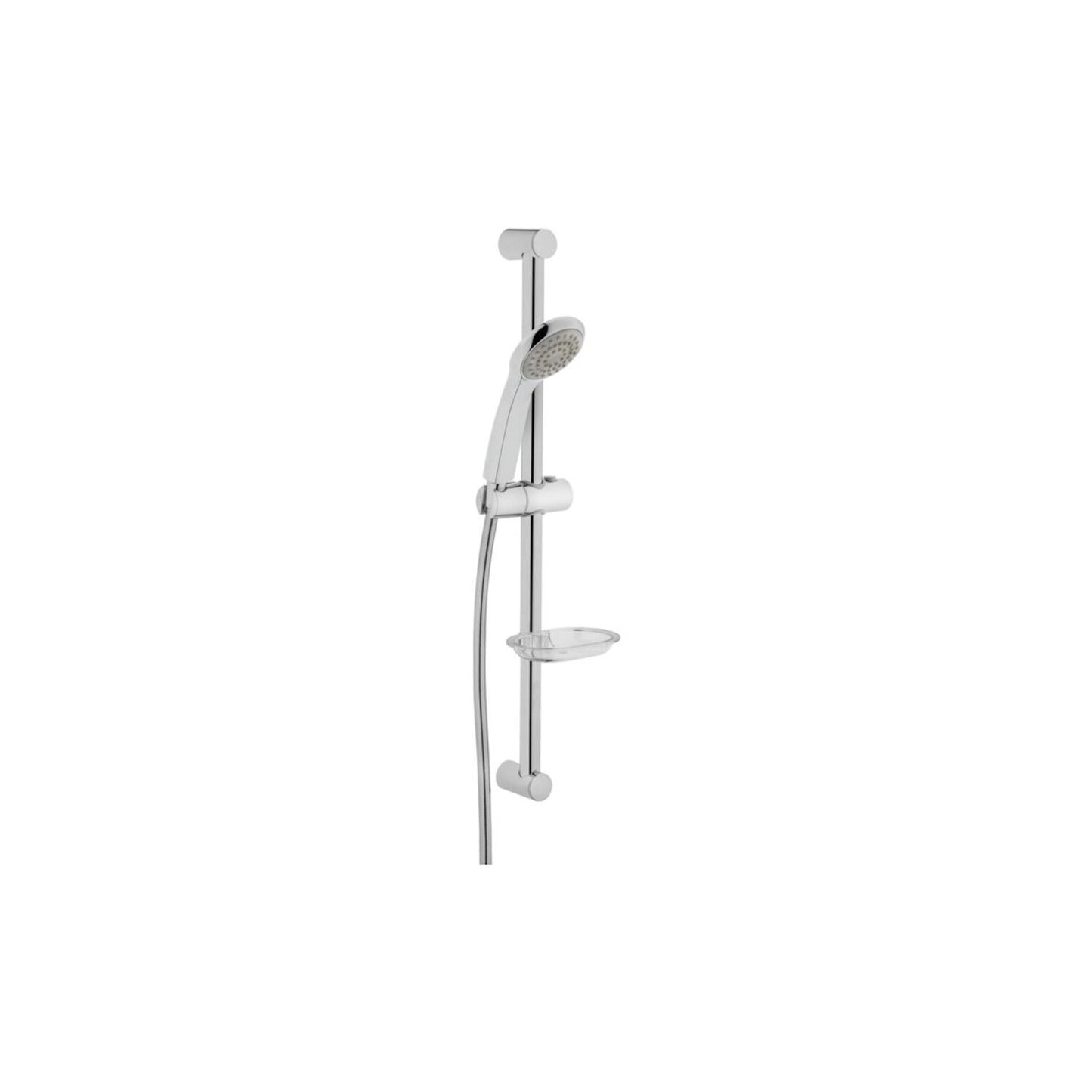 VitrA Solo C Hand Shower w/Slide Rail - Chrome
