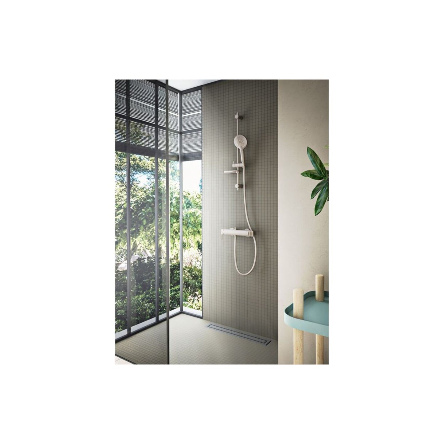 Vitra Bliss 3-FUNCTION Hand Shower W/Slide Rail