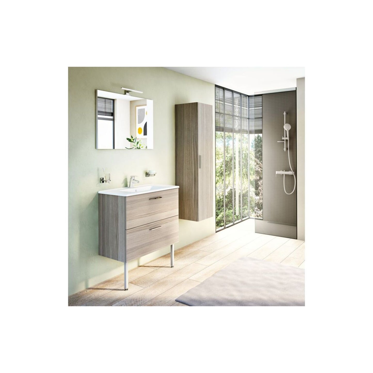 Vitra Bliss 3-FUNCTION Hand Shower W/Slide Rail