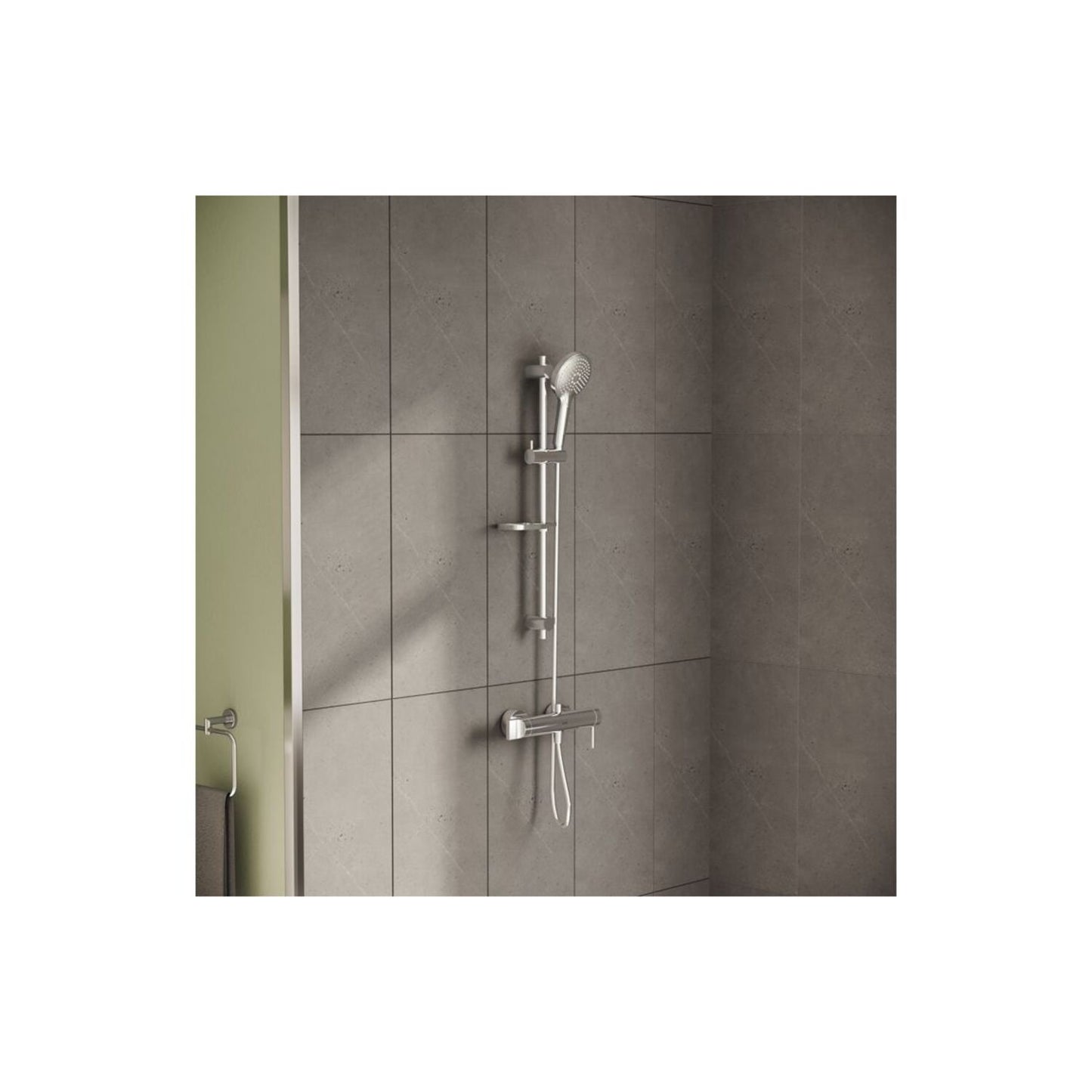 Vitra Bliss 3-FUNCTION Hand Shower W/Slide Rail