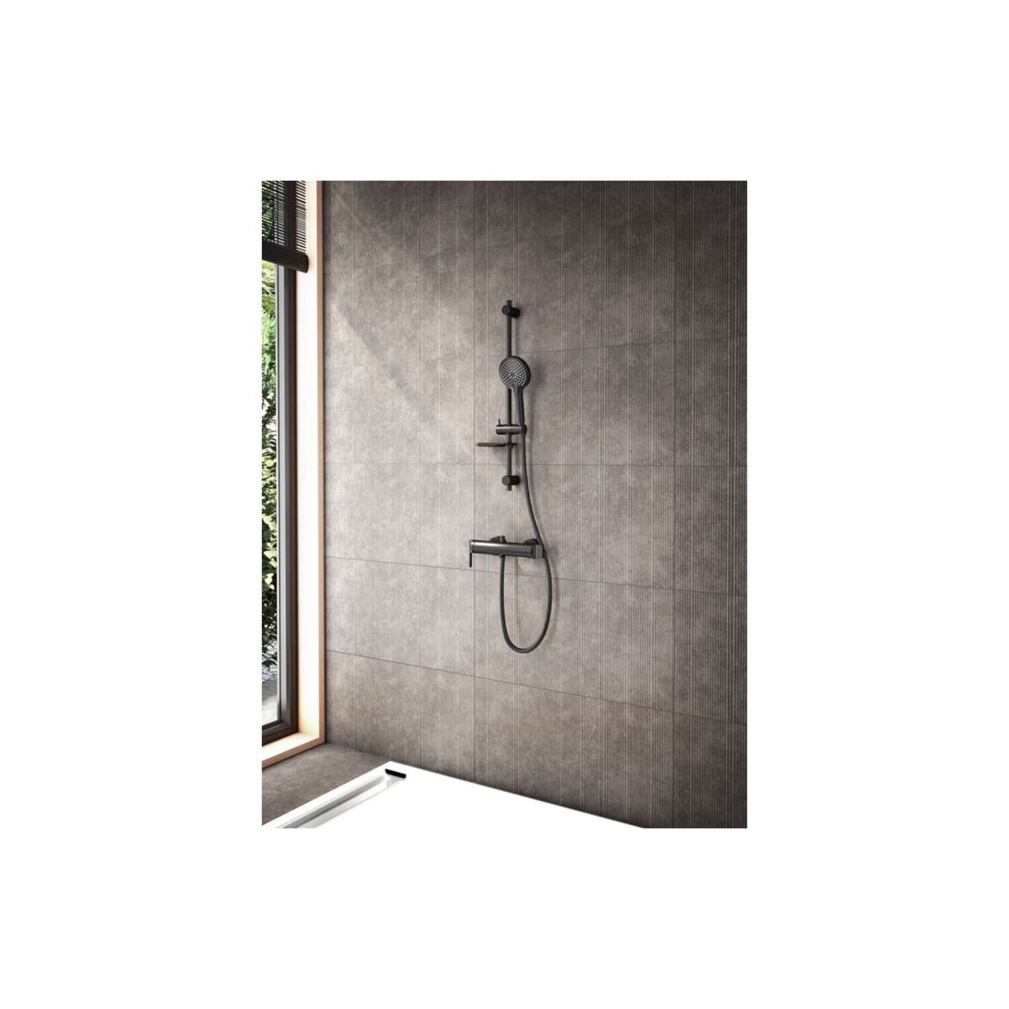 Vitra Bliss 3-FUNCTION Hand Shower W/Slide Rail