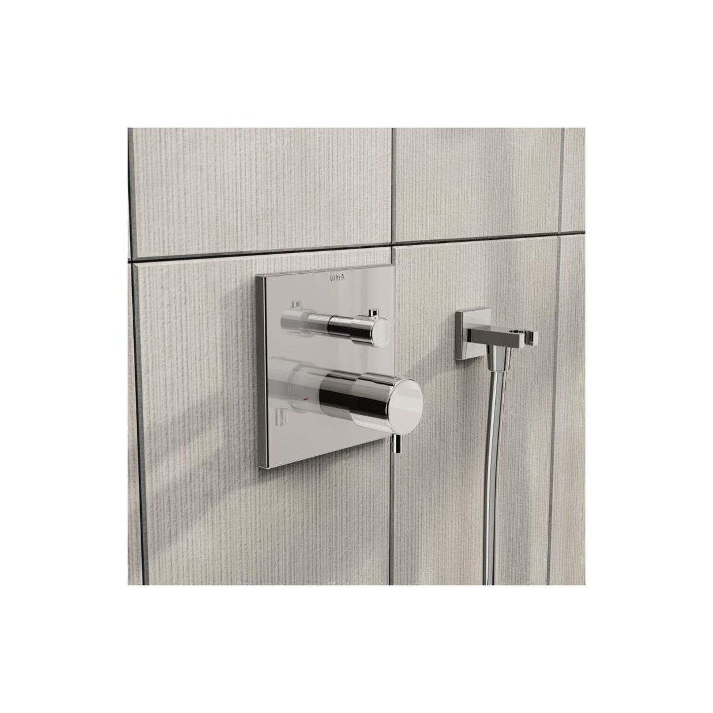 Vitra Root Square Integrated Thermostatic 1-WAY Shower Mixer Valve