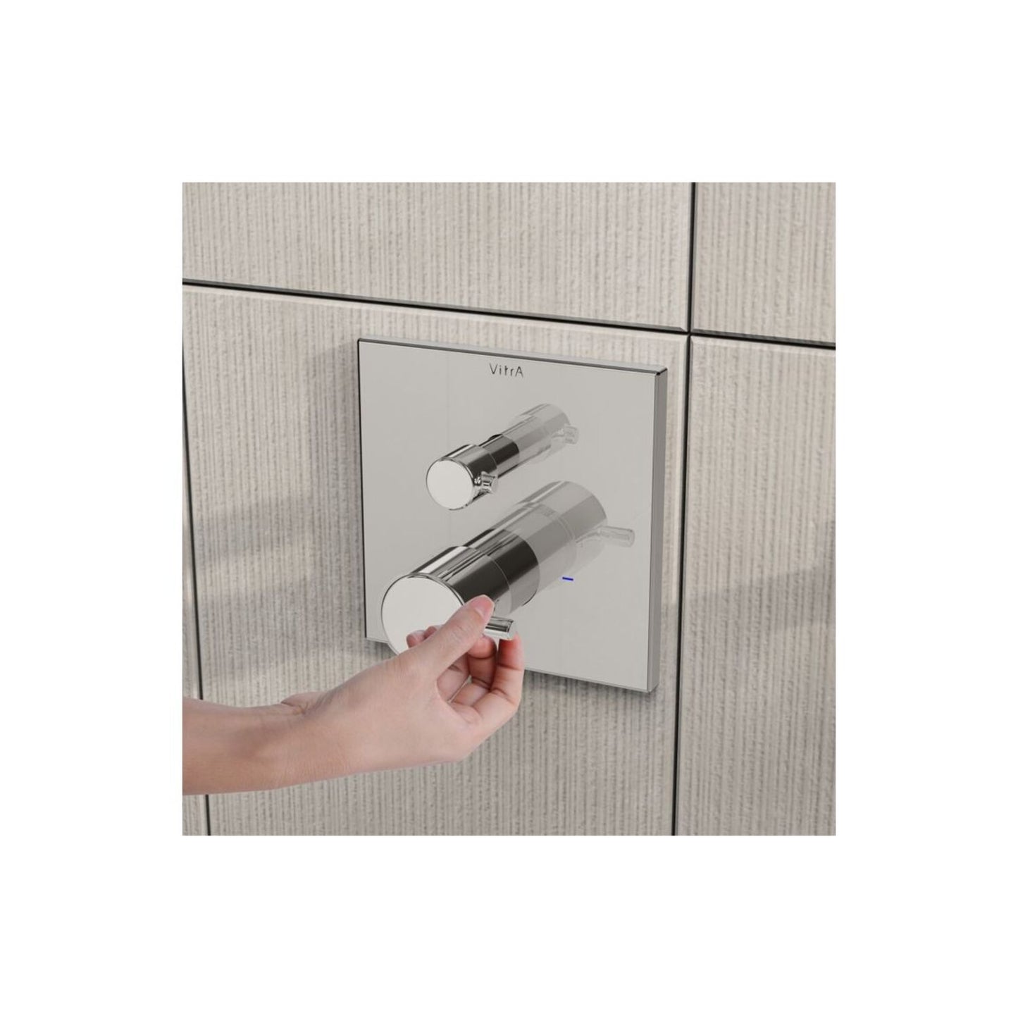 Vitra Root Square Integrated Thermostatic 1-WAY Shower Mixer Valve