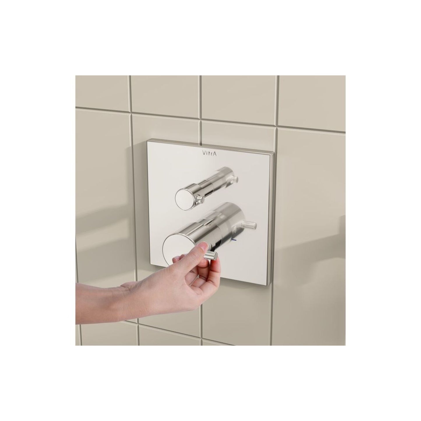 Vitra Root Square Integrated Thermostatic 2-WAY Shower Mixer Valve