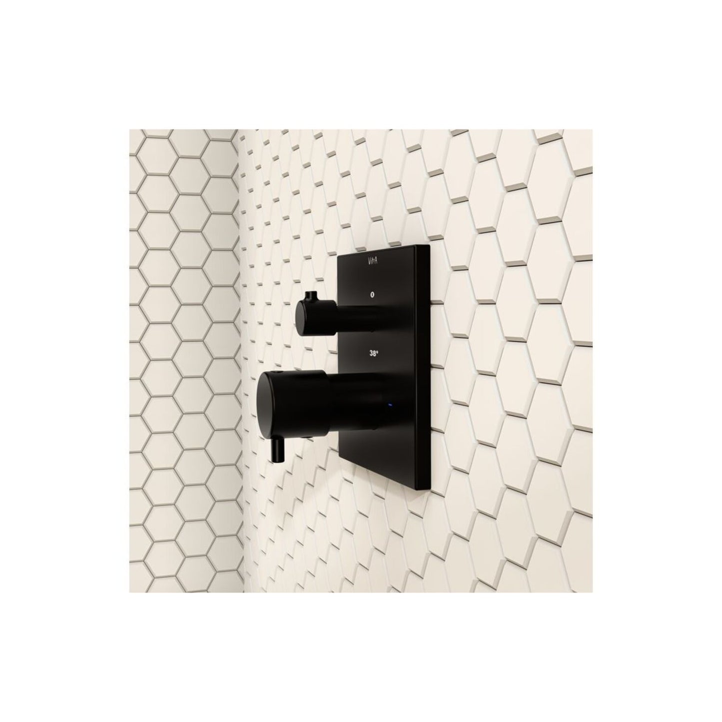 Vitra Root Square Integrated Thermostatic 1-WAY Shower Mixer Valve