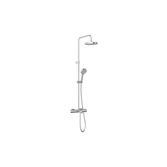 Vitra Aqua Core Round Mixer Shower W/200mm Showerhead Handshower & Bath Filler