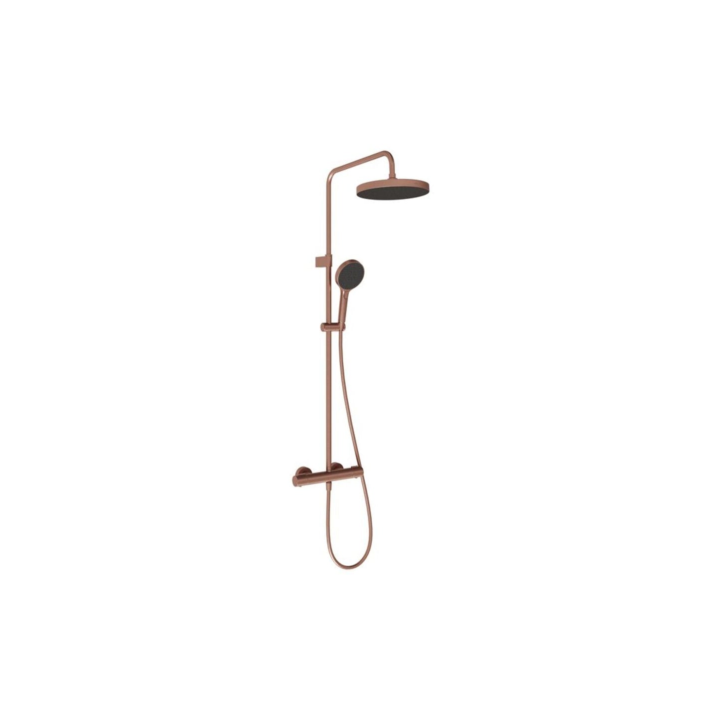 Vitra Aqua Core Round Mixer Shower Showerhead & Handshower