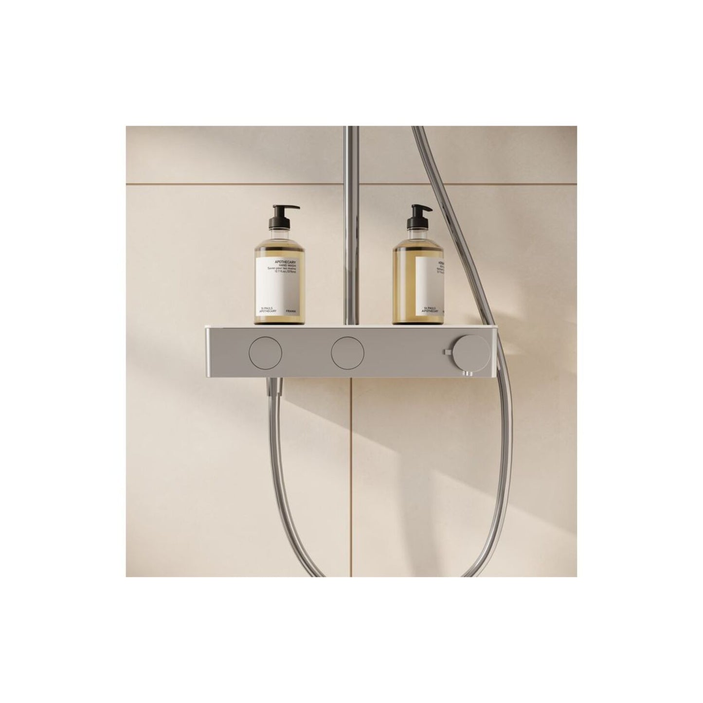 Vitra Aqua Core Round Shower System W/250mm Showerhead & Handshower