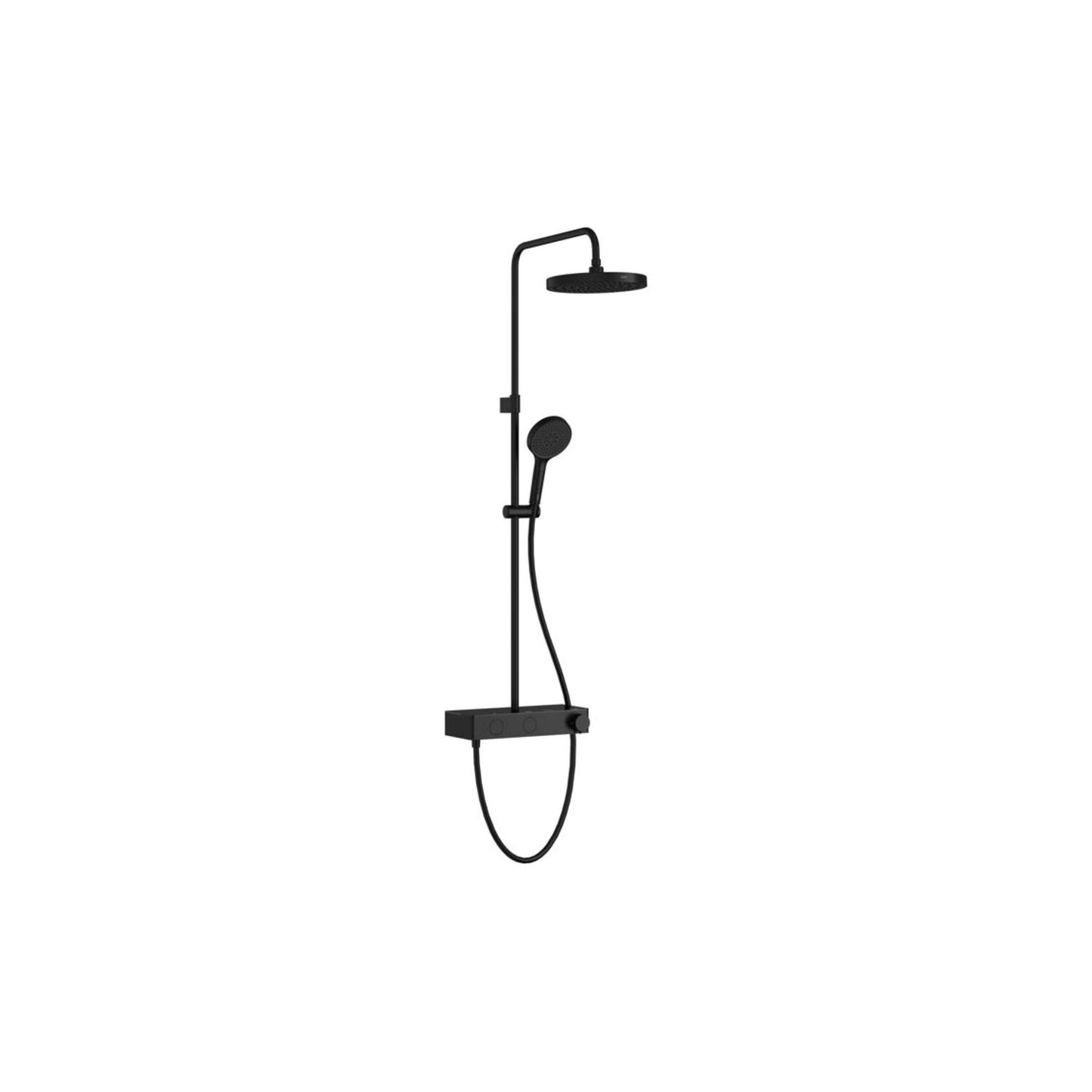 Vitra Aqua Core Round Shower System W/250mm Showerhead & Handshower