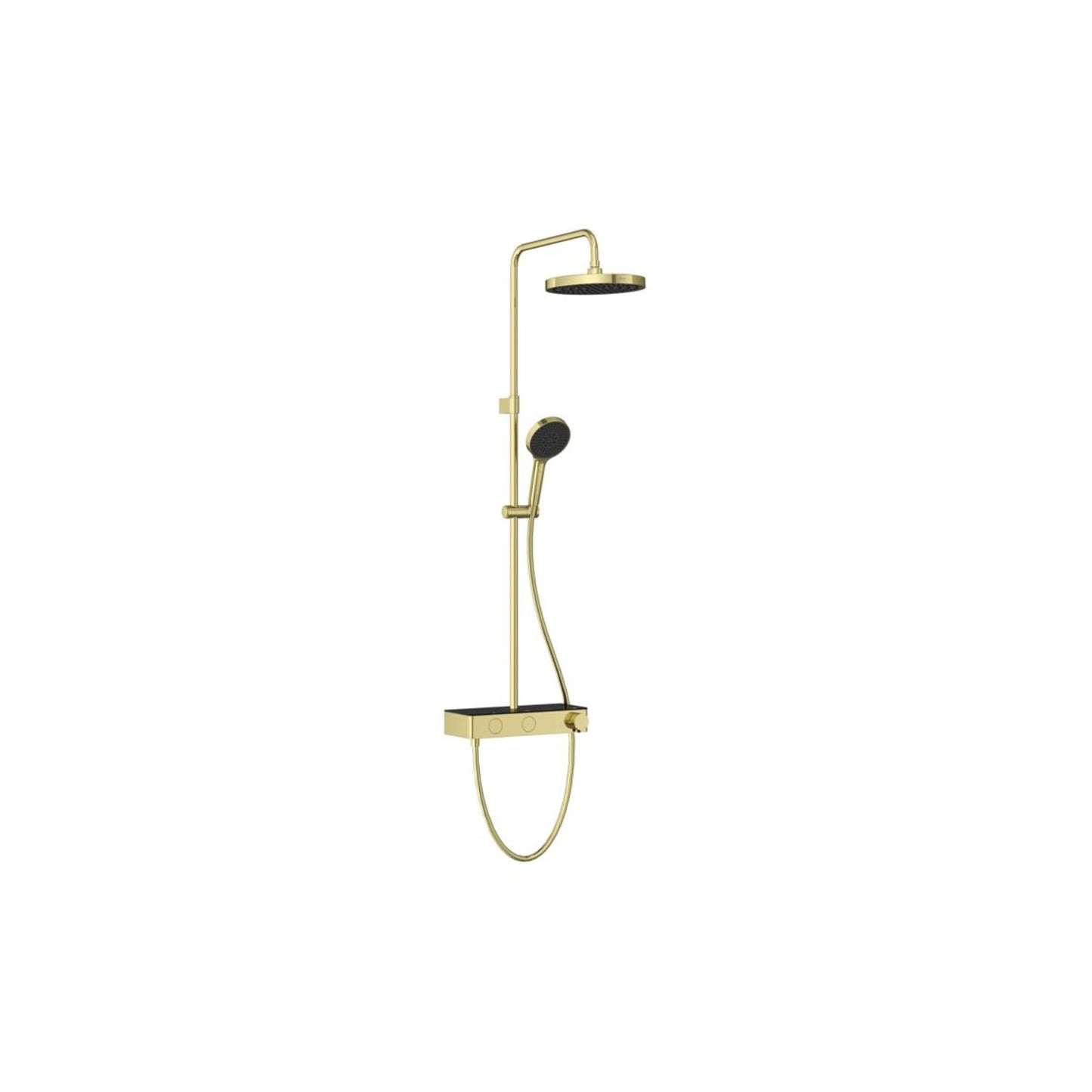 Vitra Aqua Core Round Shower System W/250mm Showerhead & Handshower